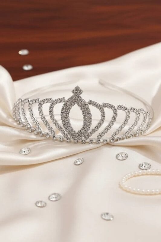 Tiara corona de princesa para niñas