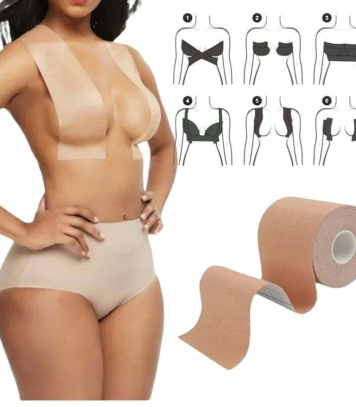 Cinta levanta busto boob tape adhesiva