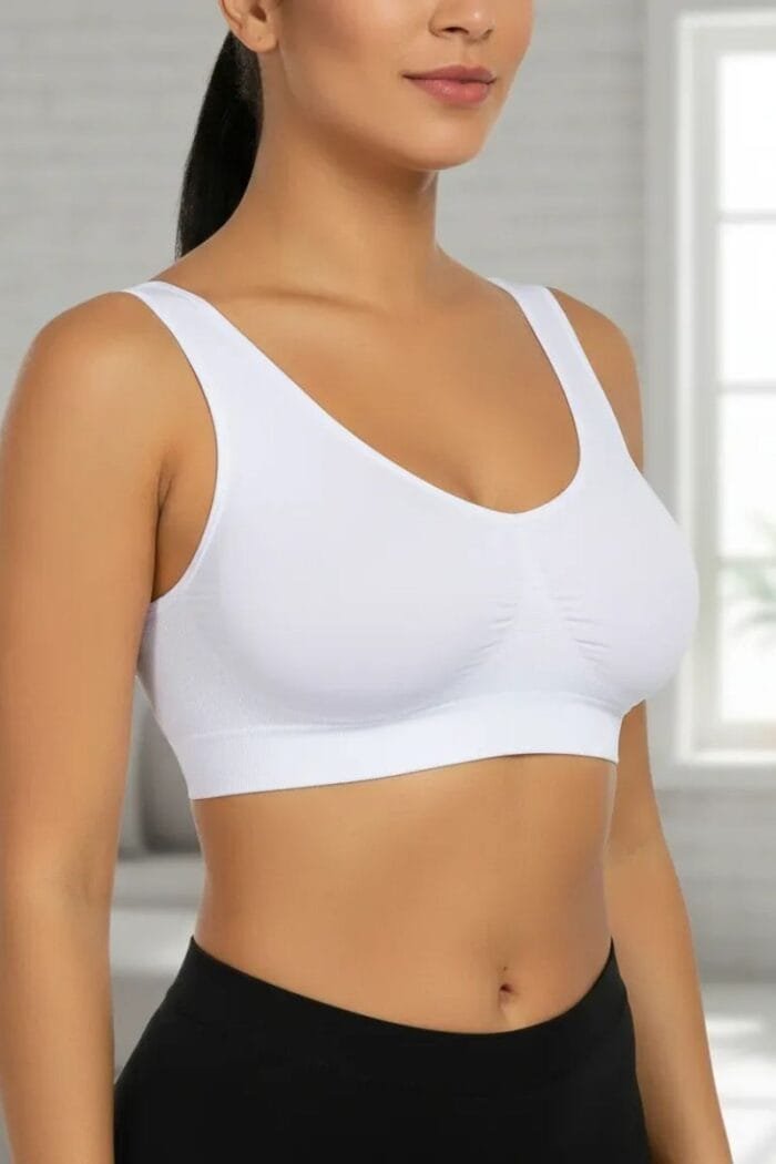 Soutien deportivo de microfibra sin costura