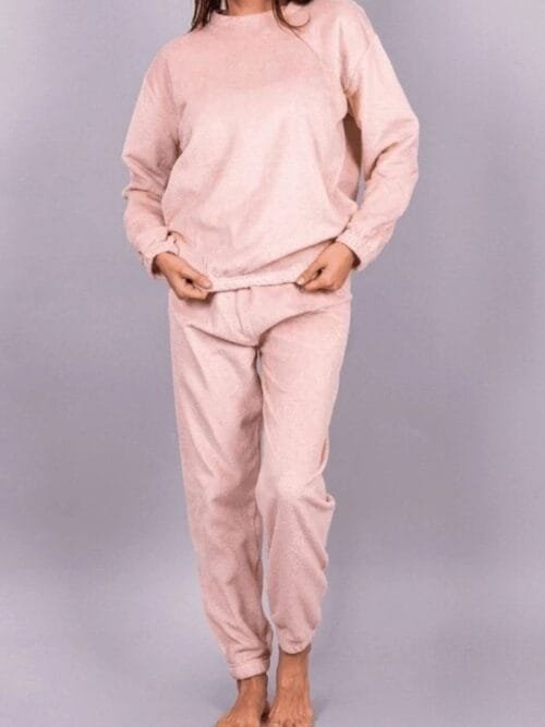 Pijama Polar de Mujer Conjunto de Invierno Plush