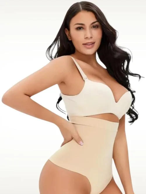 Bombacha faja colaless reductora corte alto tela invisible