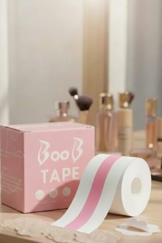 Cinta levanta busto transparente invisible +10 pezoneras