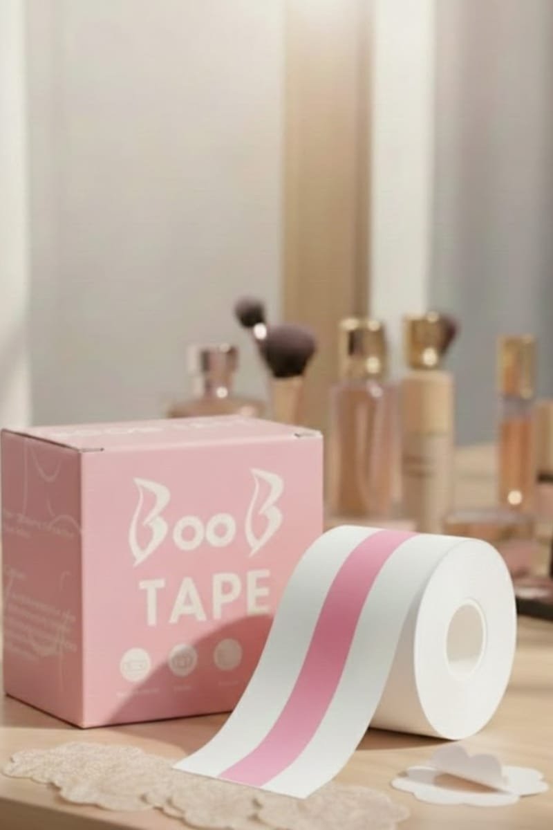 Cinta levanta busto transparente invisible +10 pezoneras