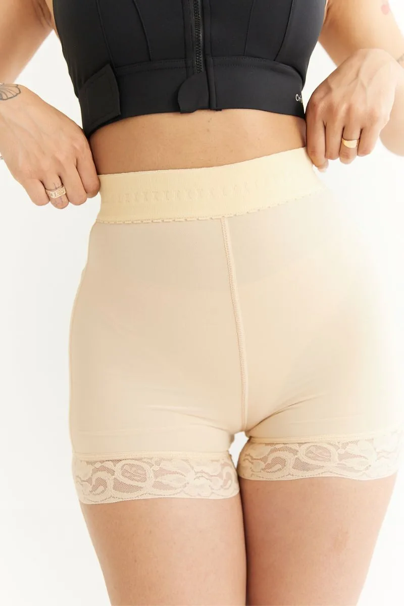 Faja short reductora Uruguay control abdomen Cris & Cris