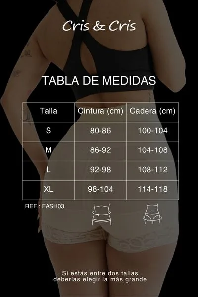 Faja short moldeadora cintura alta levanta cola - Imagen 5