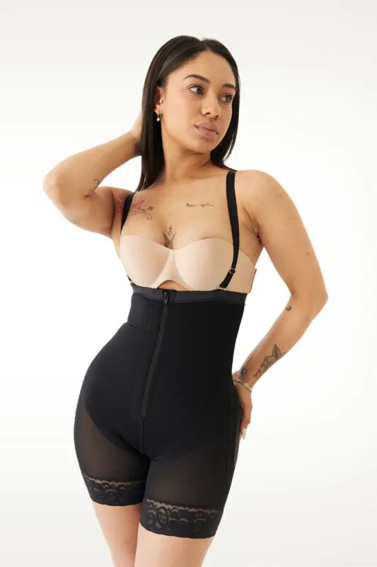 Faja strapless – Doble ajuste con cierre frontal