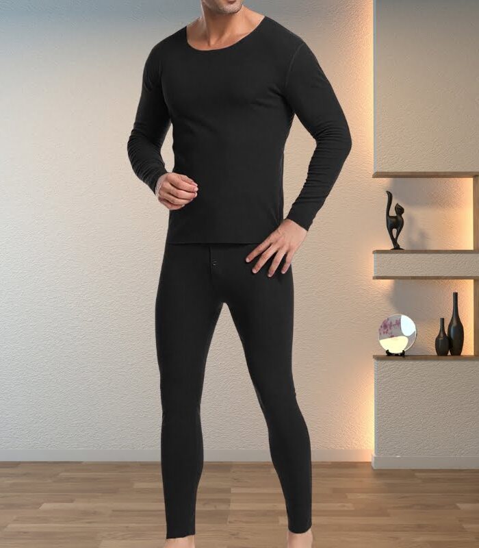 Conjunto termico remera+calza abrigo invierno algodon