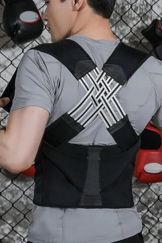Faja chaleco corrector de postura soporte espalda ajustable