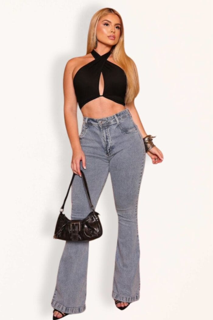 Jean con Faja Oxford Levantacola