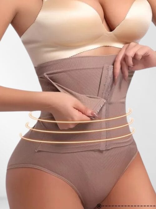 Bombacha faja colaless con ballena y cinto regulable