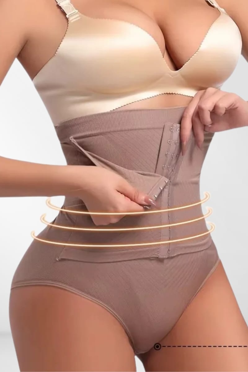 Bombacha faja colaless con ballena y cinto regulable