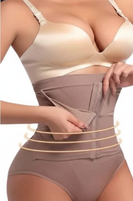 Bombacha faja colaless con ballena y cinto regulable