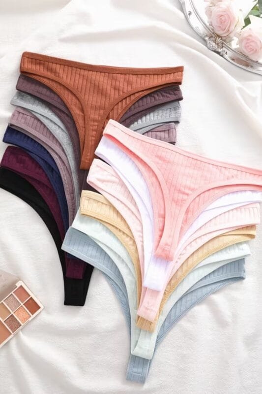 Pack x3 Bombacha colaless de algodón morley