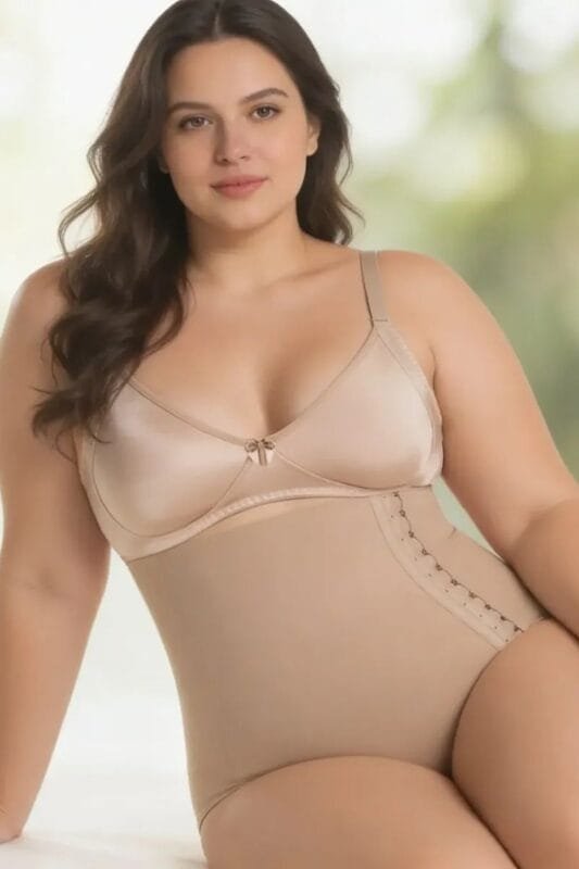 Faja bombacha reductora con broches