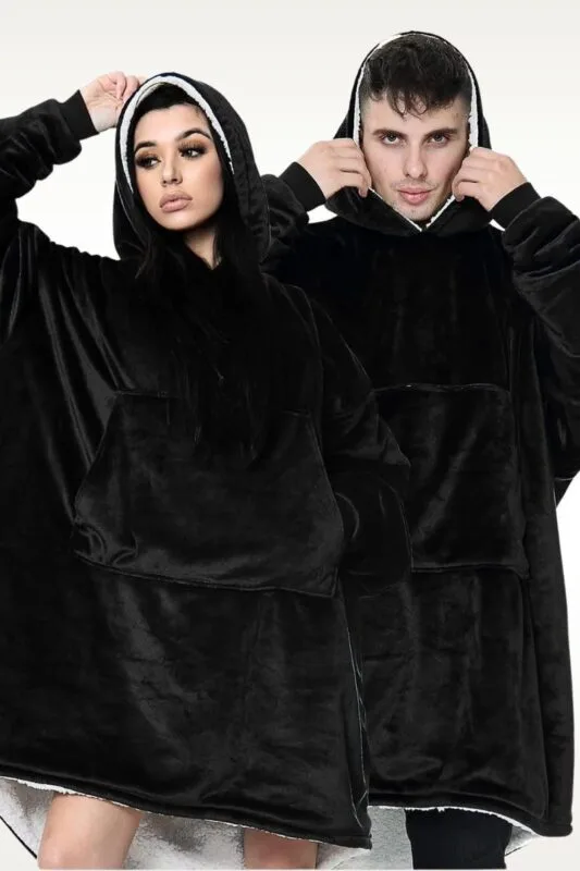 Buzo manta con capucha Ultra-Suave Oversize