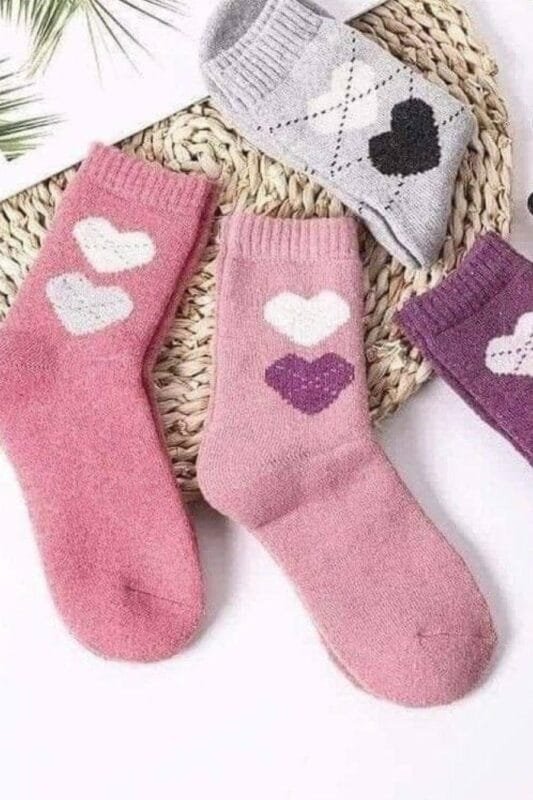 Medias térmicas para mujer abrigadas Pack x3