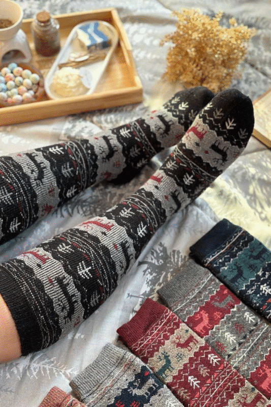 Pack x3 medias largas térmicas abrigadas