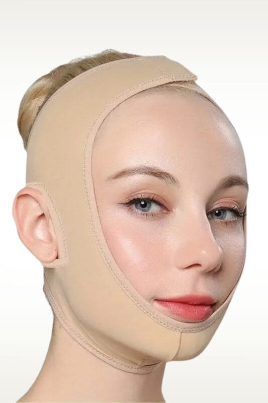 Venda facial reductora compresiva