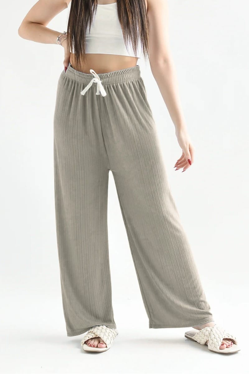 Pantalón palazzo ancho estilizado - Imagen 4