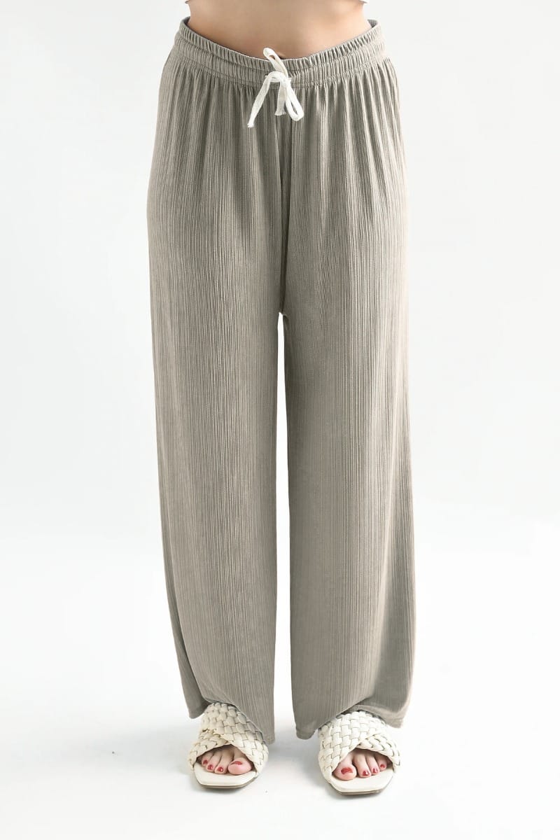 Pantalón palazzo ancho estilizado - Imagen 6