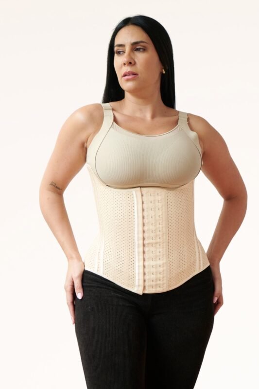 Corset cinturilla de látex con 25 varillas
